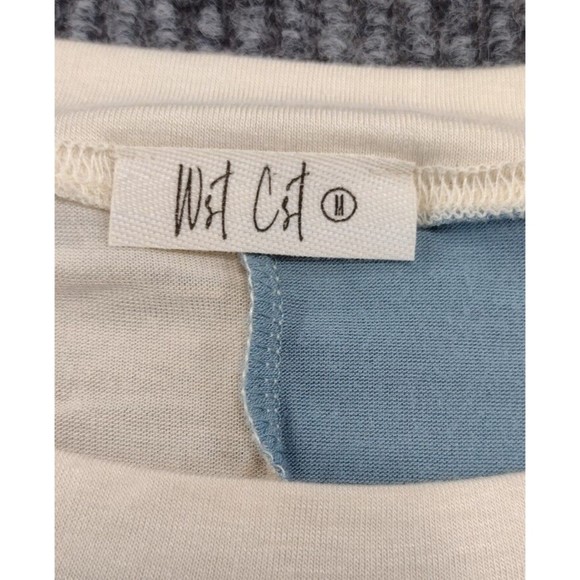 West Coast Shirt Women's AC/DC Voltage Stretch Cropped Tee Size M - Picture 3 of 6